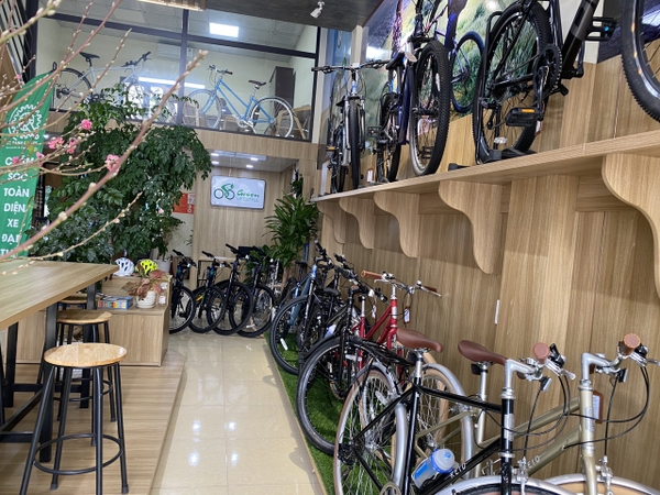 Khung carbon Pina F14 phanh má  Hanoibike shop